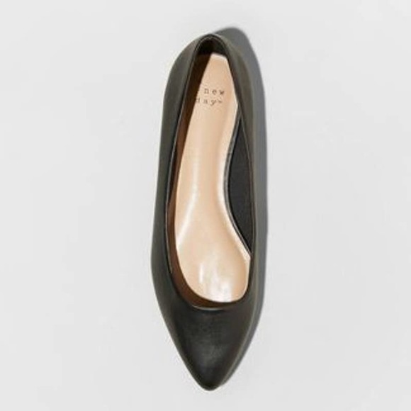 A New Day Kora Pointed Ballet Flat Black - Picture 3 of 5